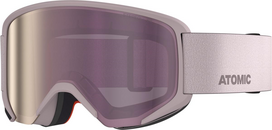 ATOMIC Savor M Stereo grey pink w/purple ST C2 goggles