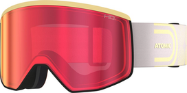 ATOMIC Four Pro L HD concrete/butter w/red HD C2-3 goggles