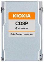 SSD duomenų centro skaitymo intensyvumo diskas KIOXIA CD8P-R 7.68TB PCIe Gen5 vieno prievado (128GT/s) NVMe 2.0, BiCS Flash TLC, 2.5" 15mm U.2, skaitymas/rašymas: 12000/5500MBps, IOPS 2000K/200K, DWPD 1