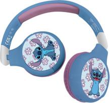 Lexibook - Disney Stitch 2-in-1 Bluetooth Headphones (HPBT010D)