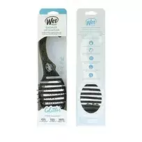 "Wet Brush Shower Detangler Glitter Black" - plaukų šepetys dušui