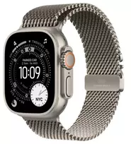 Watch Ultra 3 GPS + Cellular 49mm Natural Titanium Case with Natural Titanium Milanese Loop - Medium