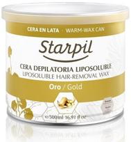 Šiltas depiliacinis vaškas Auksinis  500ml