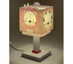 Dalber 63111NS - LED vaikiška naktinė lempa BABY JUNGLE 1xG4/4W/230V rožinė