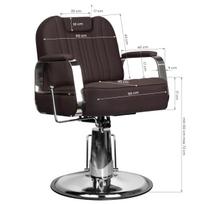 Barber kėdė Gabbiano Rufo, ruda