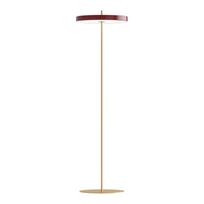 Pastatomas šviestuvas raudonos spalvos LED su pritemdymo funkcija (aukštis 151 cm) su metaliniu gaubtu Asteria Floor – UMAGE