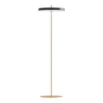 Pastatomas šviestuvas antracito spalvos LED su pritemdymo funkcija (aukštis 151 cm) su metaliniu gaubtu Asteria Floor – UMAGE