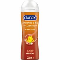 DUREX LUBES Durex 2-in-1 Massage Gel & Lubricant Ylang Ylang 200ml