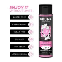 BRUMA BRUMA Premium 3-in-1 Massage Oil Chewing Gum Scent 100 ml Vegan Formula
