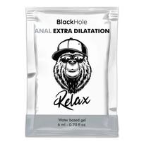 BLACK HOLE Black Hole Water-Based Gel Extra Dilatation 6 ml Single Dose Intimate Lubricant