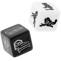 FETISH SUBMISSIVE Fetish Submissive Dice Set - Playful Scenario & Location Selector, Resin
