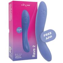We-Vibe We-Vibe Rave 2 Blue - Ergonomic Silicone Intimate Wellness Device