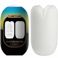 BODIES & MASTURBATORS Pretty Love Masha Intimate Stimulation Sleeve White Compact TPR