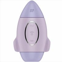 SATISFYER VIBRATOR Satisfyer Mission Control Lilac Small Dual-Action Air Pulse Vibrator
