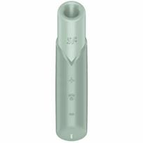 SATISFYER AIR PULSE Satisfyer Naughty Kiss Wave Air Pulse Mini Clitoral Device Aquamarine