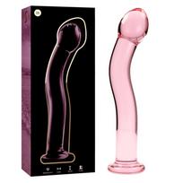 NEBULA SERIES BY IBIZA Ibiza Nebula Series Model 18 Glass Intimate Device Pink 18.5cm