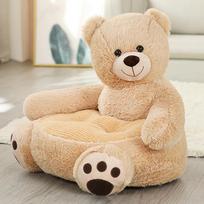 Animacinis gyvūnas Panda Vaikams Mažas Sofos Sėdynė Pliušinis Žaislas Lėlė Tingus Atlošo Pagalvėlė Audinio Lėlė leather shell (0.3kg)