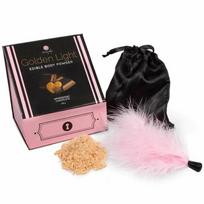 SECRETPLAY 100% GAMES Secret Play Golden Light Edible Body Powder Kit Chocolate-Cinnamon 40g