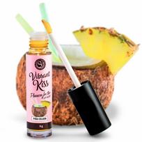 SECRETPLAY COSMETIC Secret Play Vibrant Kiss Lip Gloss Pina Colada 6g - Edible, Vibrating Effect