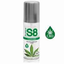 STIMUL8 STIMUL8 S8 Cannabis Hybrid Intimate Lubricant 125 ml - Long-Lasting Formula