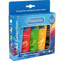 PASANTE Pasante Assorted Flavour Lubricant Set 5x15ml - Water-Based, Vegan
