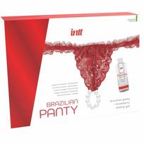 INTT RELEASES INTT Brazilian Red Lace Panty with Pearls & Strawberry Lubricant 50ml