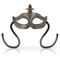 OHMAMA MASKS OHMAMA Fleur de Lis Copper Mask - Rigid Unisex Venetian Style, One Size