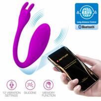 APP SERIES Pretty Love Catalina App-Controlled Silicone Massager Lilac Waterproof