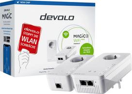 devolo Magic 2 WiFi next Powerline Starter Kit 1x devolo Magic 2 WiFi next Adapter, 1x devolo Magic 2 LAN Adapter | 8614 | 4250059686144