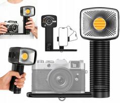Lampa studyjna LensGo Ręczna Lampa Led 40w Cob Retro Do Foto Video Cri96 Uchwyt Na  Aparat / 40shc | SB11045 | 5904647831209