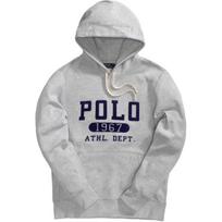 Polo Ralph Lauren Raidės Logotipo Vilnos Megztinis su Gobtuvu Vyriški gobtuvai 710766797-005 S