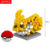 Pokemon žaislas Lega konstravimo kaladėlės Pokémon veiksmo animacinis personažas Pikachu surinktas modelis konstravimo kaladėlė berniukams gimtadienio dovanos No Box