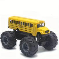 Modelis Traukiamas Veiksmo Žaislas Monster Truck Lydinio Dideli Ratai Žaidimo Transporto Priemonė Automobilio Dovana Berniukams Mergaitėms Monster Mokyklinis Autobusas Lietas Metalas