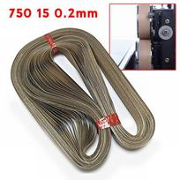PTFE konvejerio juostos karšto suvirinimo juosta juostinio tipo plastikinės plėvelės suvirinimo mašinai 750*15mm