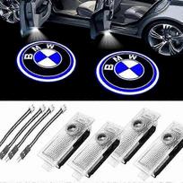 Automobilio durų projektorius Lazerinės LED lemputės Mandagumo balos šešėlio lempos BMW