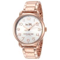 Delancey Silver Dial Rose Gold-tone Ladies Watch 14502497