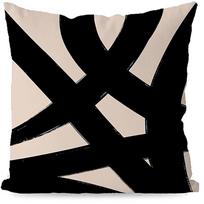 Juodai baltų geometrinių raštų pagalvių užvalkalų rinkinys ,,sofos ir kėdės pagalvėlių užvalkalai, namų miegamojo kambario dekoracija 16x16Inch