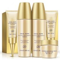 Sraigės giliai drėkinantis produktas Suit Kelioninis rinkinys Pavyzdžiai Five Face Care 1 set beige