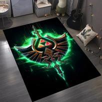 Zelda Legendos kilimas su spaudiniu svetainės dekoravimui Vaikų kambario kilimėlis žaidimams Lovos kilimėlis Balkono laisvalaikio kilimėlis prie sofos Dovana 40x60cm