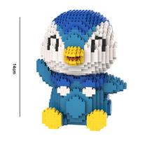 Pokemon Gengar Mikro statybinės kaladėlės Piplup Mega Charizard DIY surinkimo dėlionė Mini kaladėlės Žaislai vaikams Kalėdinė dovana No Box