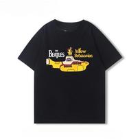 The Beatles Geltonasis povandeninis laivas trumpomis rankovėmis marškinėliai vyrams ir moterims Amerikietiškas gatvės stilius 2XL