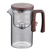 Magija Arbatinukas 600/720/800ml Stiklinis Magnetinis Arbatinukas su Sieteliu Magnetinio Vandens Atskyrimo Infuzorius Puodelis biriems ir žolelių arbatoms 600ML
