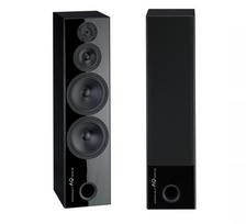 Acoustique Quality PONTOS 6 - Grindinė kolonėlė, trijų juostų garsiakalbių komplektas, 240W galios / juoda HIGH GLOSS apdaila, Acoustique Quality juoda