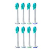 Elektrinio dantų šepetėlio antgalis SPSH, elektrinio dantų šepetėlio antgaliai, suderinami su Philips Sonicare, 8 vnt.