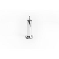 Baldų kojelė Apvali H-150mm Ø38mm Chromuota Plieninė