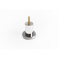 Baldų kojelė H-65mm Ø38mm Plieninė Apvali Chromuota