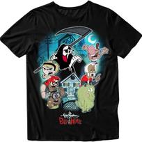 Isaac Morris Limited The Grim Adventures of Billy & Mandy Poster Men’s and Women’s Short Sleeve T-Shirt S juoda
