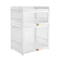 3 Tier Dish Drying Rack Modern Household Dish Organizer Kitchen Storage Racks balta