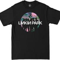 Linkin Park Zero Oficialūs Merch Siluetai Moteriški Marškinėliai S juoda