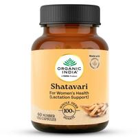 Organic India Shatavari 60 Veg Capsules for Women Hormonal Balance Health Vitality Support